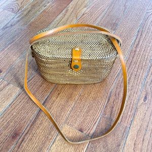 Brand new Bali Rattan Purse